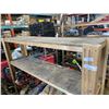 Image 2 : 4 TIER MOBILE WOODEN RACK (CONTENTS NOT INCLUDED)