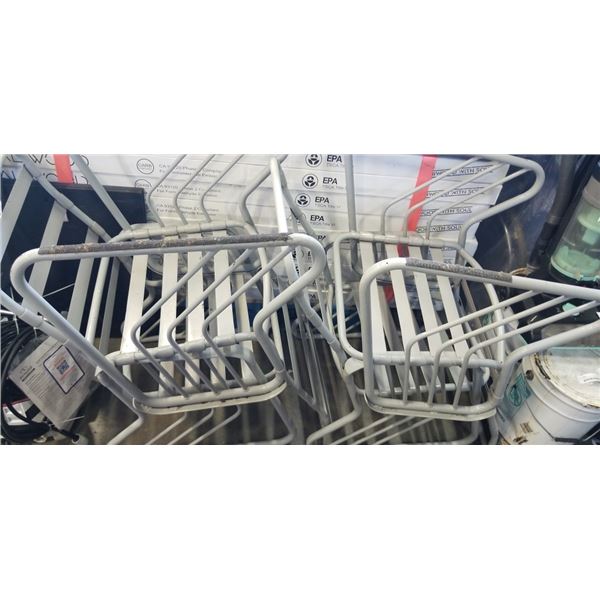 4 GREY PATIO CHAIRS