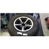 Image 2 : SET OF 4 TIRES ON 5 BOLT ALUMINUM RIMS, ST 205/75R14