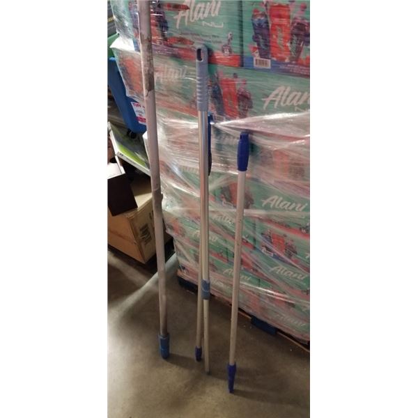 4 ALUMINUM TELESCOPIC POLES
