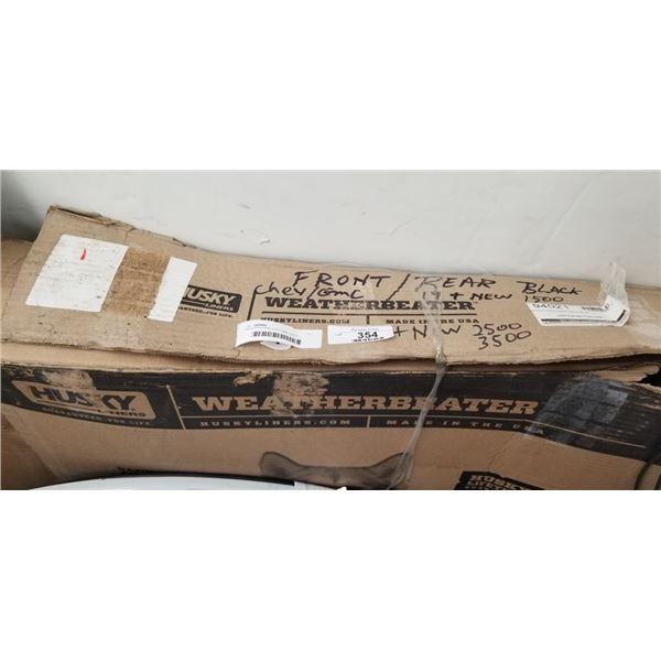 WEATHERGUARD CHEV/GMC 2020+ 2500/3500 FRONT AND REAR MATTS