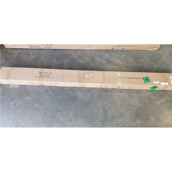 VIVO 100 INCH TRIPOD PROJECTOR SCREEN
