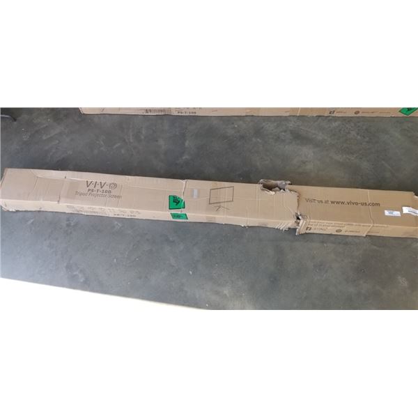 VIVO 100 INCH TRIPOD PROJECTOR SCREEN