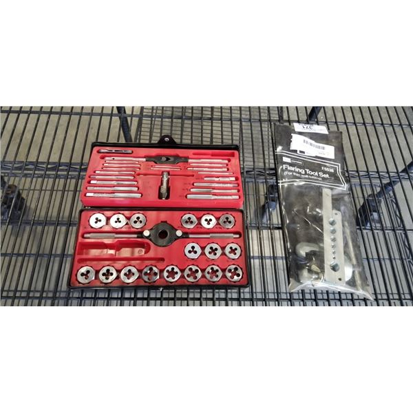 CRAFTSMAN TAP AND DIE SET 5206 AND FLARING TOOL SET 5538