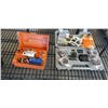 Image 1 : MASTERCRAFT RUBBER SANDING DRUM SET AND CRAFTSMAN PARTIAL ROUTER BIT SET