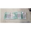 Image 1 : 4 NEW 12PACKS OF ANTI-MAGNETIC STAINLESS TWEEZERS