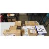 Image 1 : MOBILE CAMERA/LIGHT TRIPOD TROLLEY, LIGHT WOOD/WHITE BOOK STAND, SHELF KITS AND MORE