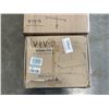 Image 3 : 3 ASSORTED VIVO DUAL MONITOR DESK MOUNTS AND ADJUSTABLE FOOTREST