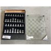 Image 2 : NEW GLASS CHESS SET