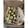 Image 2 : BOX OF DECORATIVE WRAP BOTTLES AND MORE