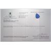 Image 1 : 6.03 CT CERTIFIED TANZANITE GEMSTONE ($5,225 APPRAISAL)
