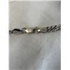 Image 2 : MENS SOLID STERLING SILVER FIGARO CHAIN NECKLACE 23.5G TESTED, MARKED 925 ACPL