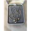 Image 1 : EXTRA LENGTH 925 STERLING SILVER ITALY CHAIN WITH GENUINE PEARL PENDANT NECKLACE