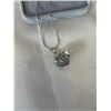 Image 2 : EXTRA LENGTH 925 STERLING SILVER ITALY CHAIN WITH GENUINE PEARL PENDANT NECKLACE