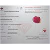 Image 1 : 2.7 CT CERTIFIED UNTREATED MOZAMBIQUE RUBY GEMSTONE ($4,050 APPRAISAL)