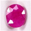 Image 3 : 2.7 CT CERTIFIED UNTREATED MOZAMBIQUE RUBY GEMSTONE ($4,050 APPRAISAL)