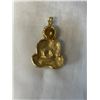 Image 2 : 22K GOLD PLATED BUDDHA PENDANT MARKED LISNER