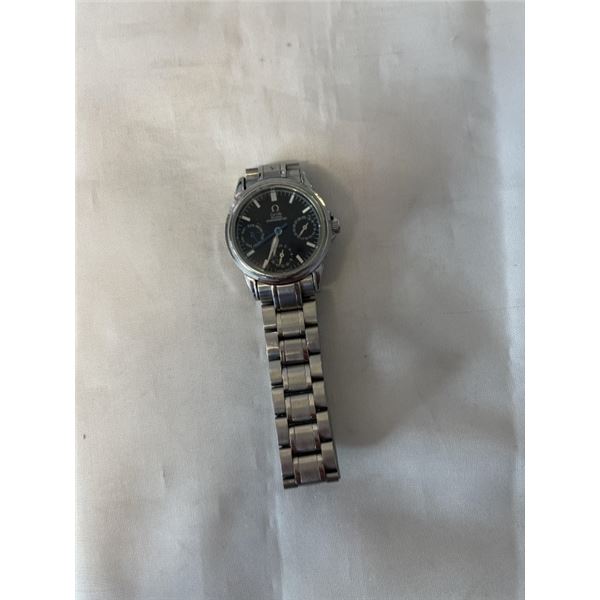OMEGA DE VILLE CHRONOMETER WATCH, SWISS MADE, MARKED 999/655 WITH STAINLESS STEEL OMEGA SEAMASTER BR