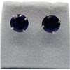 Image 1 : 14KT WHITE GOLD NATURAL AMETHYST EARRINGS,RETAIL $450.00. AMETHYST IS THE BIRTHSTONE FOR FEBRUARY.