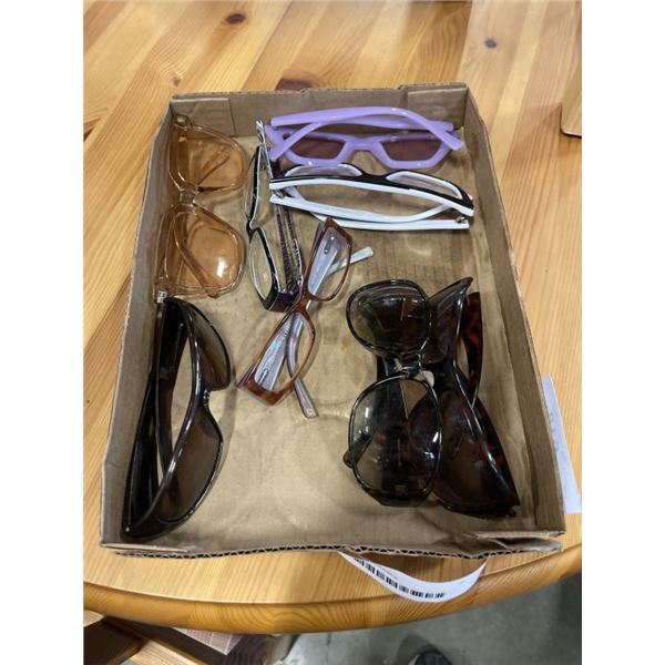 TRAY OF SUNGLASSES