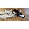 Image 1 : VINTAGE CALVIN KLEIN BELT, ASSORTED SUNGLASSES INCLUDING HARLEY DAVIDSON AND SPERRY SIZE 13 SHOES