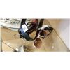 Image 2 : VINTAGE CALVIN KLEIN BELT, ASSORTED SUNGLASSES INCLUDING HARLEY DAVIDSON AND SPERRY SIZE 13 SHOES