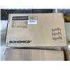 Image 3 : SONGMICS STORAGE TROLLEY, 2 PLASTIC SHELVES AND 2 SAFETY GATES