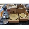Image 1 : DECORATIVE DINNERWARE SET AND OPALESCENT GLASSWARE