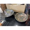 Image 4 : DECORATIVE DINNERWARE SET AND OPALESCENT GLASSWARE