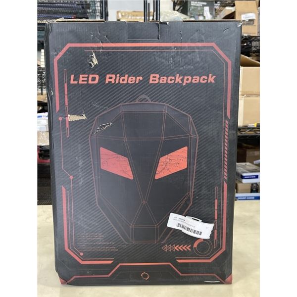 NEW LED RIDER BACKPACK