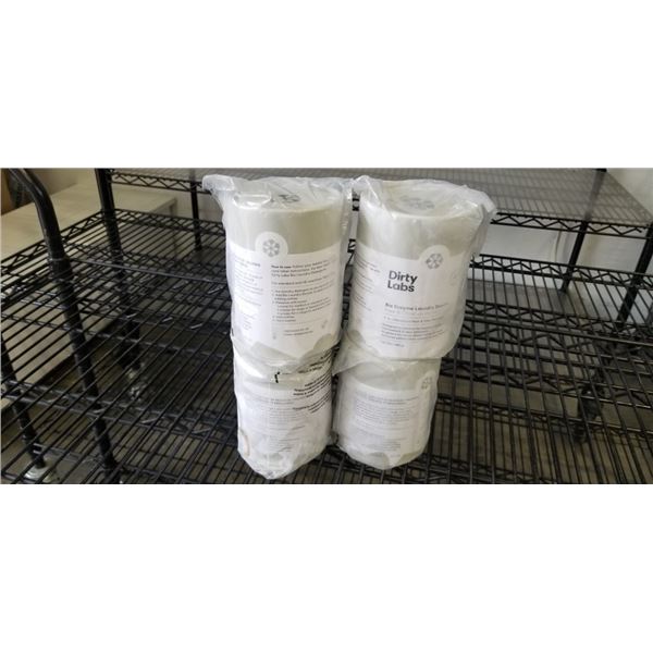 4 DIRTY LABS BIO ENZYMELAUNDRY BOOSTER, 48 LOADS EACH