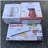Image 1 : STAR FRIT VACUUM SEALER, POP FLIX HOT AIR POPCORN POPPER AND TOASTMASTER ELECTRIC KETTLE