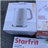 Image 2 : STAR FRIT VACUUM SEALER, POP FLIX HOT AIR POPCORN POPPER AND TOASTMASTER ELECTRIC KETTLE