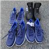 Image 1 : 4 PAIRS OF SIZE 10 FOOTWEAR RUNNING SHOES AND WATERPROOF BOOTS