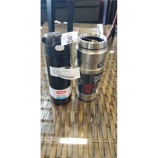 2 THERMOS FUNTAINER WATER BOTTLES