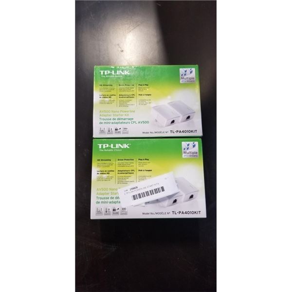 2 TP-LINK POWERLINE START KITS