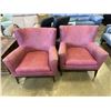 Image 1 : 2 VINTAGE AMERICAN LEATHER LOUNGE CHAIRS
