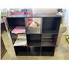 Image 1 : IKEA CUBBY SHELF WITH STORAGE BASKETS