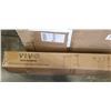 Image 2 : VIVO BLACK 60' X 24' ELECTRIC SIT TO STAND DESK WITH WHITE SINGLE MOTOR ELECTIC FRAME