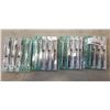 Image 1 : 4 NEW 12PACKS OF ANTI-MAGNETIC STAINLESS TWEEZERS