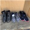 Image 1 : THREE PAIRS OF NEW SIZE 9 FOOTWEAR RUNNING SHOES AND BOOTS RETAIL $120+