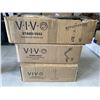 Image 1 : VIVO SINGLE MONITOR DESK STAND, DUAL MONITOR DESK MOUNT, AND VIVO MECHANICAL ARM SINGLE MONITOR DESK