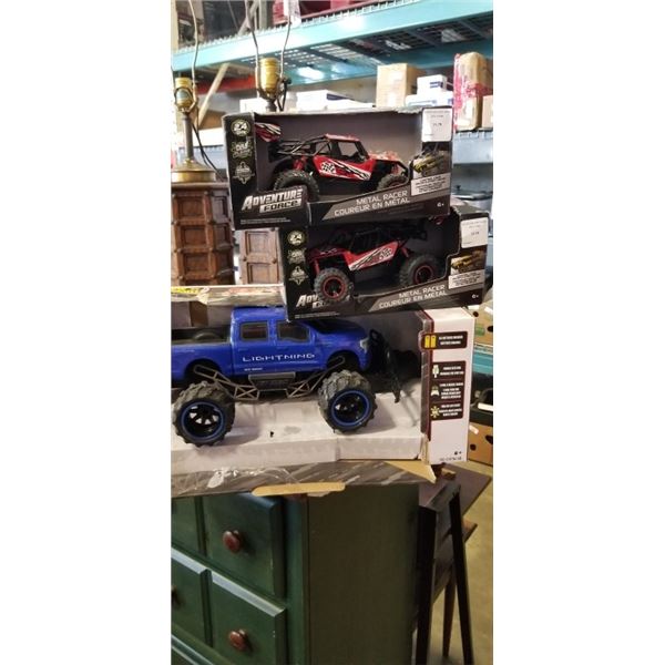 3 RC CARS