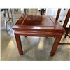 Image 2 : MATCHING ROSEWOOD PLANT STAND AND SIDE TABLE