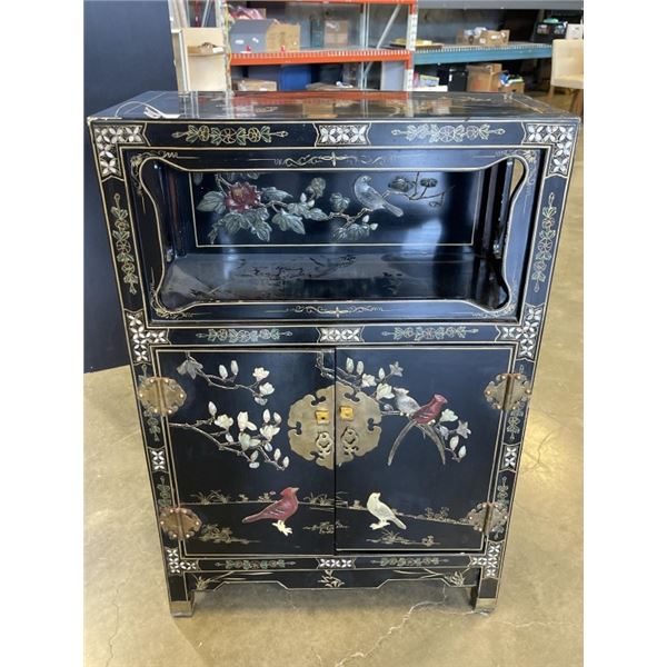 INLAID MOTHER OF PEARL CABINET