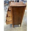 Image 2 : ANTIQUE FOUR DRAWER HIGH BOY DRESSER