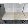 Image 3 : 4 MODERN DINING CHAIRS