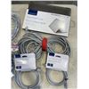 Image 2 : ASSORTED LENGTHS OF CAT 6 CABLES, POWER CABLE AND HARD SHELL CASE