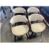 Image 1 : 4 MCM BENTWOOD TUB CHAIRS