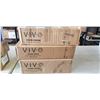 Image 1 : 2 VIVO SINGLE MONITOR DESK MOUNTS, AND VIVO SINGLE MONITOR PNEUMATIC ARM MOUNT